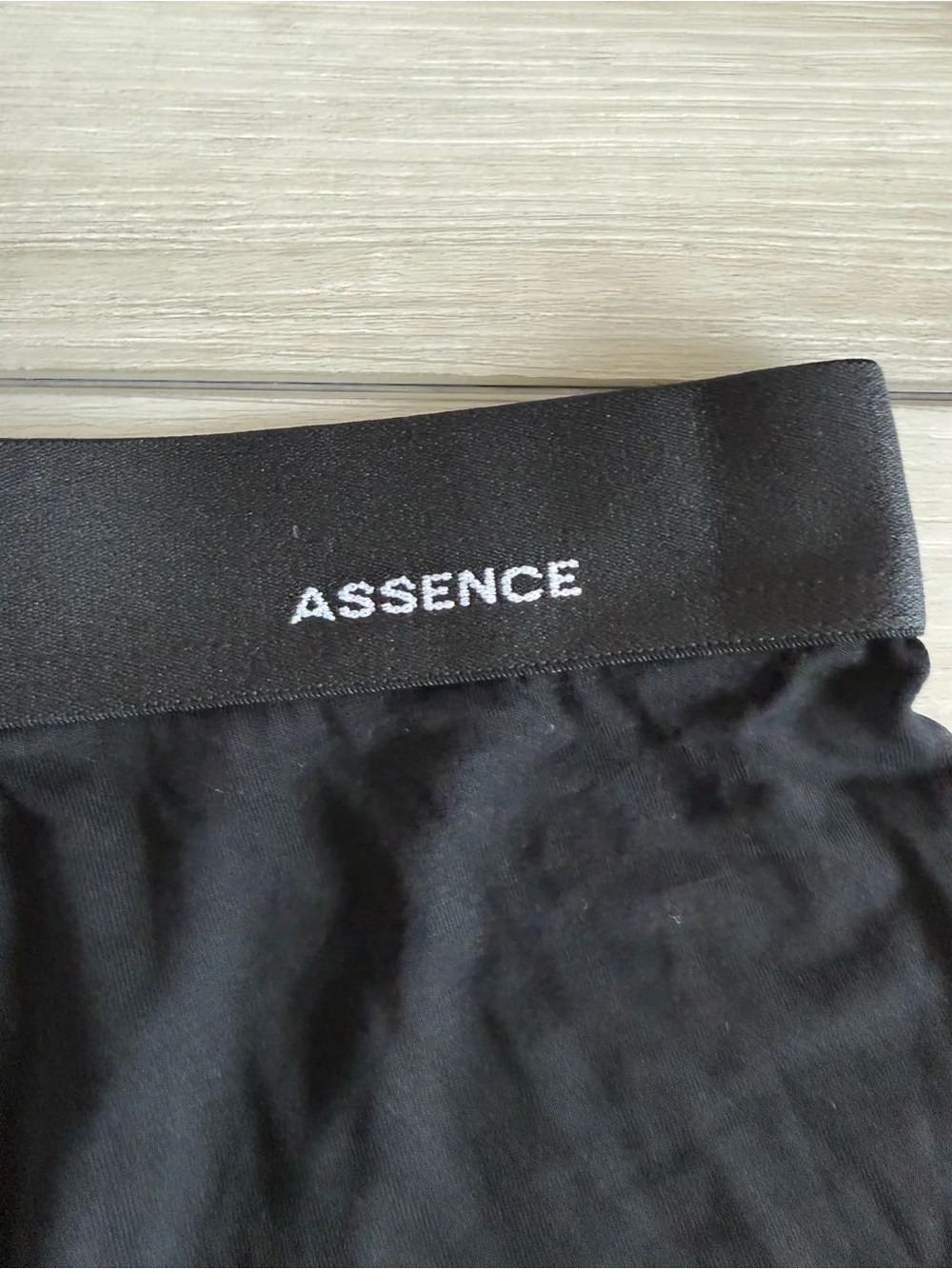 Assence Dual Pouch Boxer Brief Black XL NWOT